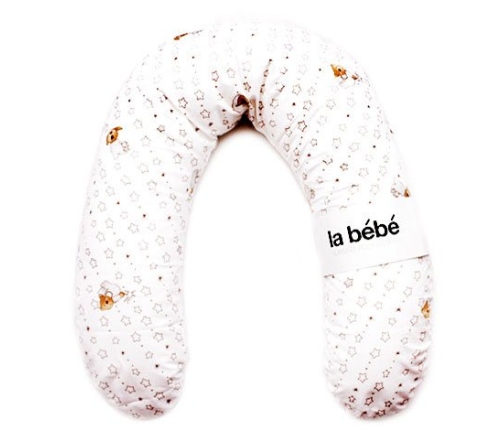 La Bebe Rich Cotton Nursing Maternity Pillow Bears pakaviņš mazuļa barošanai , gulēšanai 30x104cm