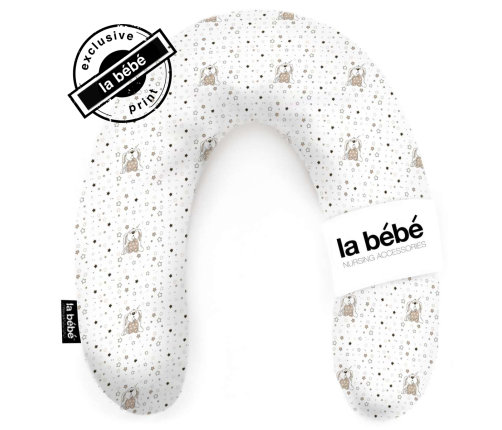 La Bebe Rich Cotton Nursing Maternity Pillow Bears pakaviņš mazuļa barošanai , gulēšanai 30x104cm