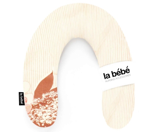 La Bebe Rich Cotton Nursing Maternity Pillow Desert Rose pakaviņš mazuļa barošanai, gulēšanai