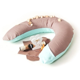 La Bebe Rich Cotton Nursing Maternity Pillow  pakaviņš mazuļa barošanai, gulēšanai, grūtniecēm