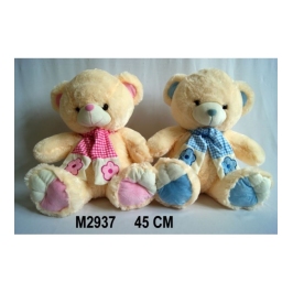 Медвежонок 45 см c шарфом M2937 Sandy Blue