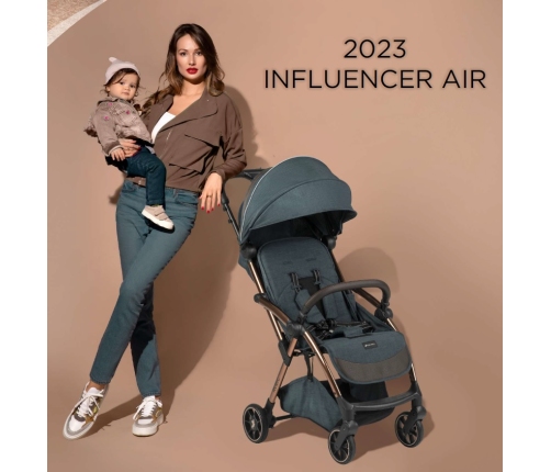 Leclerc Baby Influencer AIR 2023 Golden Mustard Pastaigu Ratiņi