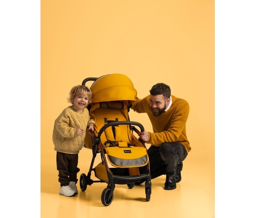 Leclerc Baby Influencer AIR 2023 Golden Mustard Прогулочная Коляска