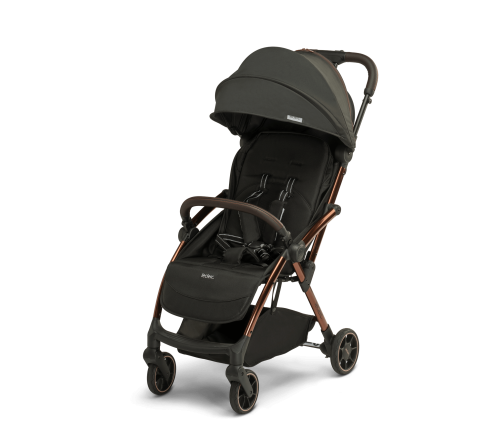 Leclerc Baby Influencer Black Brown Bērnu Ratiņi 2in1