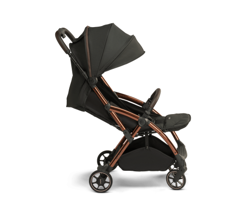 Leclerc Baby Influencer Black Brown Bērnu Ratiņi 2in1