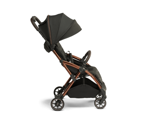 Leclerc Baby Influencer Black Brown Bērnu Ratiņi 2in1