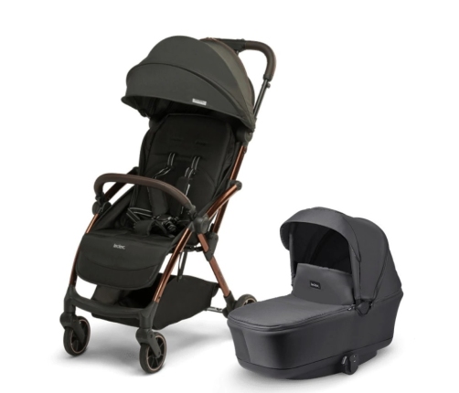 Leclerc Baby Influencer Black Brown Детская Коляска 2 в 1