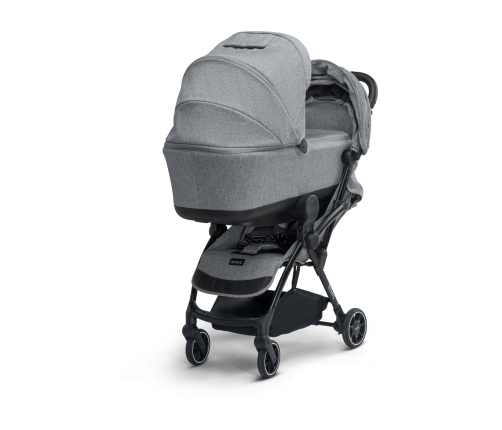 Leclerc Baby Influencer Grey Melange Bērnu Ratiņi 2in1