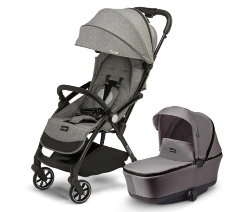 Leclerc Baby Influencer Grey Melange Детская Коляска 2 в 1