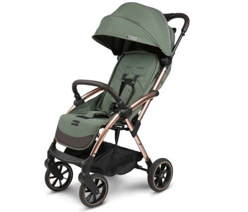 Leclerc Baby Influencer XL Army Green Pastaigu Ratiņi