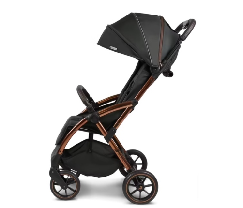 Leclerc Baby Influencer XL Black Brown Pastaigu Ratiņi