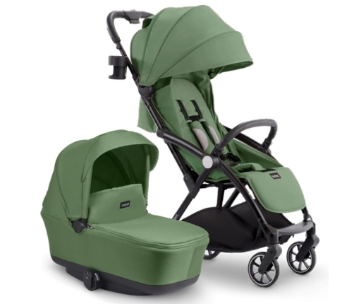 Leclerc Baby Magic Fold Plus Green Bērnu Ratiņi 2in1