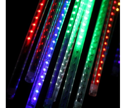 Рождественская 8 LED гирлянда 5 m Метеоритный дождь 2022 Multicolor 50 сm