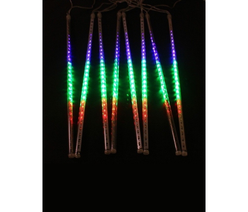 Ziemassvētku 8 LED 5 m virtene Meteoru lietus 2022 Multicolor 50 cm