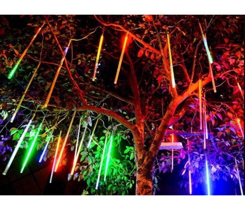 Ziemassvētku 8 LED 5 m virtene Meteoru lietus 2022 Multicolor 50 cm