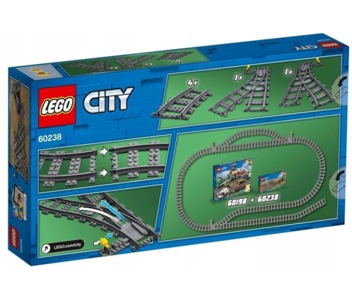 Lego City 60238 Dzelzceļa savienojumi