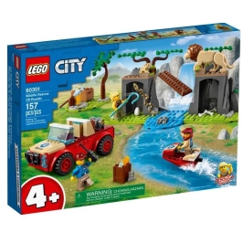 LEGO CITY 60301 Savvaļas Dzīvnieku Glābšanas Visurgājējs