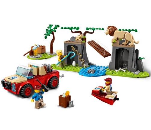 LEGO CITY 60301 Savvaļas Dzīvnieku Glābšanas Visurgājējs