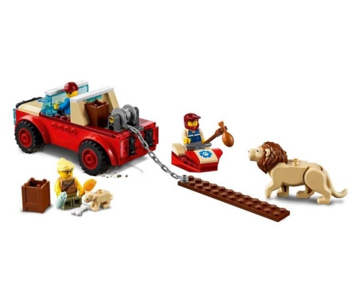 LEGO CITY 60301 Savvaļas Dzīvnieku Glābšanas Visurgājējs