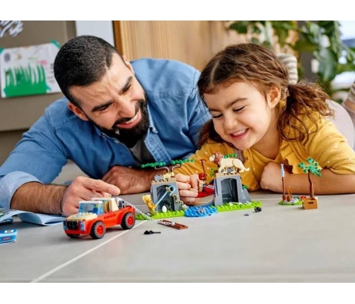 LEGO CITY 60301 Savvaļas Dzīvnieku Glābšanas Visurgājējs