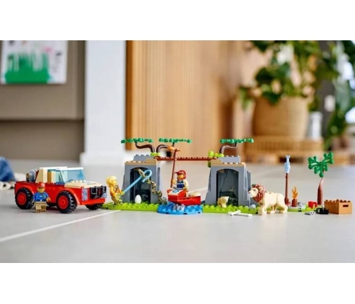 LEGO CITY 60301 Savvaļas Dzīvnieku Glābšanas Visurgājējs