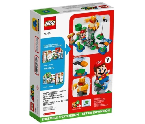 LEGO SUPER MARIO 71388 Bosa Sumo Bro Krītošais Tornis