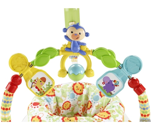 lēkātājs Fisher Price Rainforest Spacesaver Jumperoo CHN38