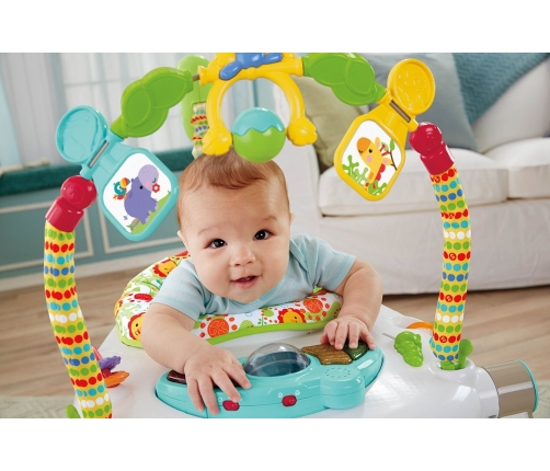 lēkātājs Fisher Price Rainforest Spacesaver Jumperoo CHN38