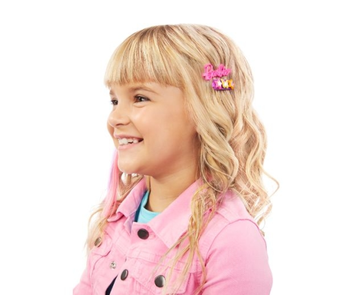 Lelles galva stilizēšanai Barbie Blonde Rainbow Hair HMD78