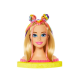 Голова куклы для стилизации Barbie Blonde Rainbow Hair HMD78