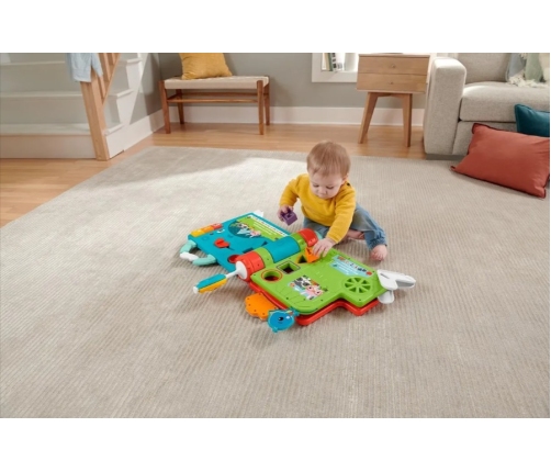 Большая электронная книга 2в1 RU Fisher price Sit-to-Stand Giant Activity Book HCL02