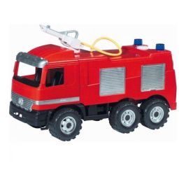 Liela ugunsdzēsēju mašīna ar ūdens pumpi, slodze 100kg, 64cm LENA MAXI L02028