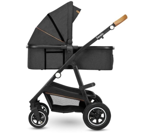 Lionelo Amber Детская Коляска 3 в 1 Grey Graphite