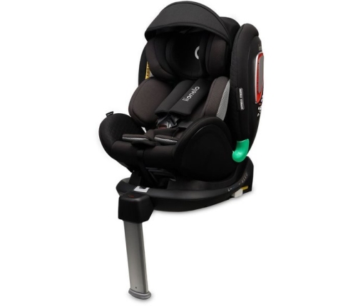 Lionelo Antoon RWF Black Bērnu Autokrēsls 0-18 kg