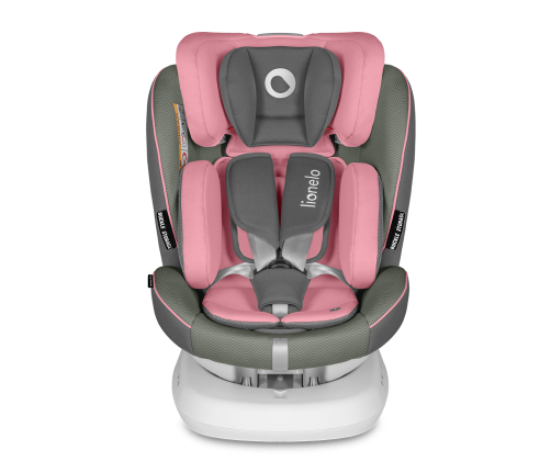 Lionelo Bastiaan One 360 Pink Baby Bērnu Autokrēsls 0-36 kg