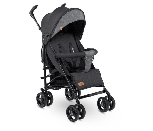 Lionelo Irma Black/Dark Grey Прогулочная Коляска