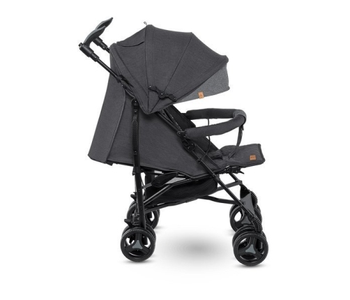 Lionelo Irma Black/Dark Grey Прогулочная Коляска