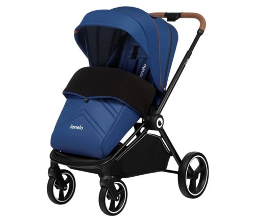 Lionelo Mika Blue Navy Bērnu Ratiņi 2in1