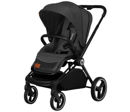Lionelo Mika Grey Graphite Bērnu Ratiņi 2in1