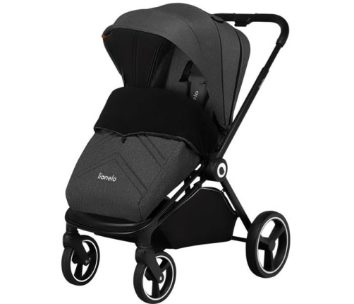 Lionelo Mika Grey Graphite Bērnu Ratiņi 2in1