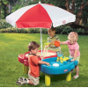 Little Tikes Water Table Стол-песочница с зонтом и зоной для воды