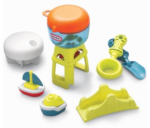 Little Tikes Water Table Galds-Smilšu kaste ar lietussargu un ūdens zonu