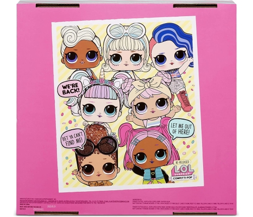 LOL MGA Surprise 6-Pack Confetti Dawn Leļļu kolekcija