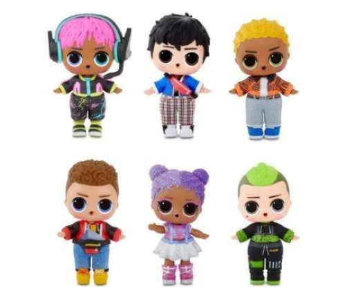 LOL MGA Surprise Boys Arcade Heroes Action Figure Doll with 15 Surprises