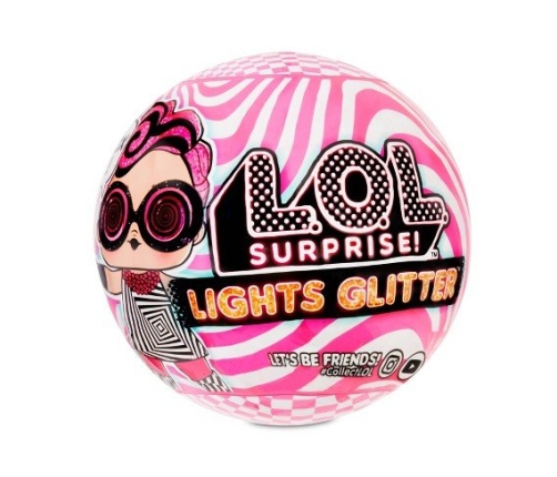 LOL MGA Surprise Lights Glitter Игровой набор с куклой