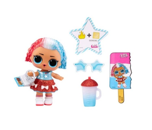 LOL MGA Surprise Summer DayZ Jubilee Doll with 7 Surprises Pārsteiguma lelle