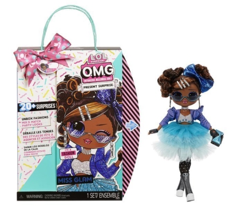 LOL SURPRISE O.M.G. Present Surprise Miss Glam Fashion Doll