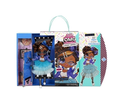 LOL SURPRISE O.M.G. Present Surprise Miss Glam Fashion Doll