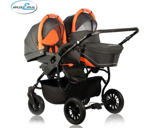 Maema Lika Twin L1 Коляска для двойняшек 2in1