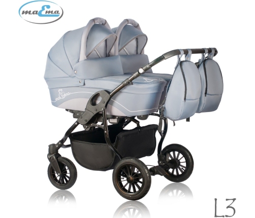 Maema Lika Twin L3 Коляска для двойняшек 2in1